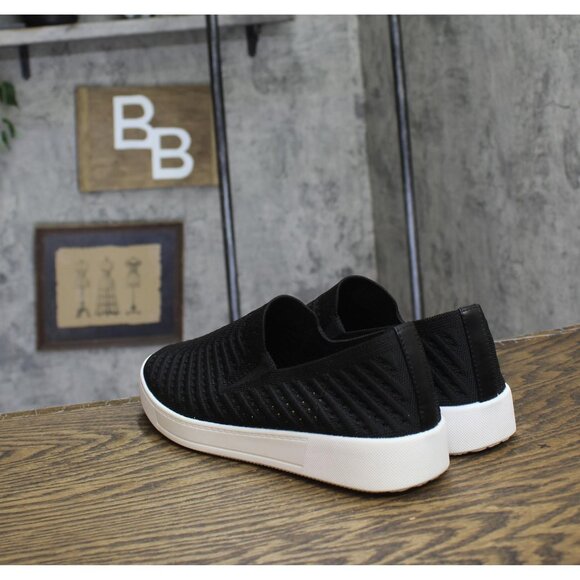 NEW White Mountain Courage Womens Sneaker Flat Black Fabric 9.5M - Picture 6 of 11